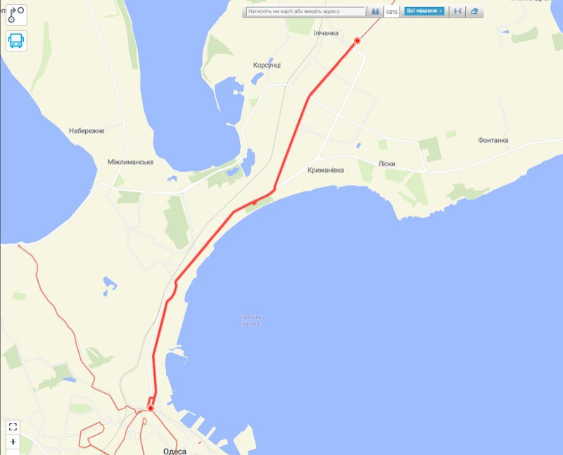 Трамвай №1 в Одессе