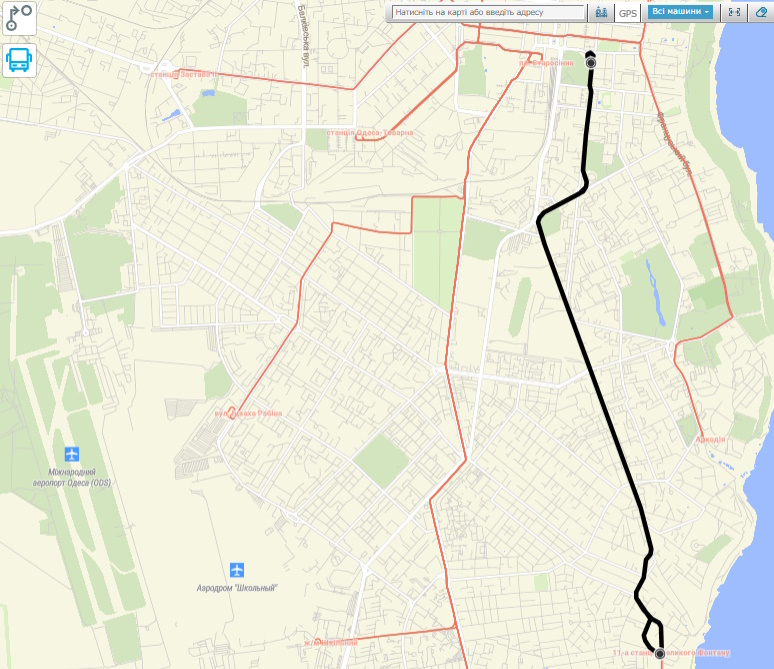 Трамвай №17 в Одессе