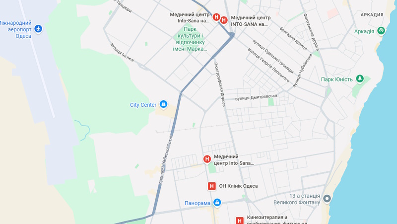 Инто-Сана в Одессе