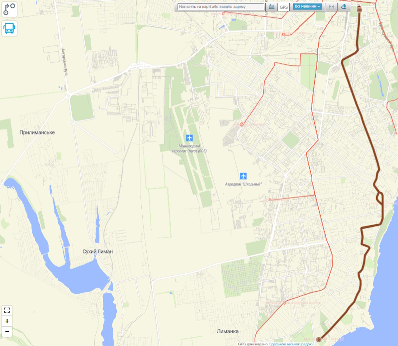 Трамвай №18 в Одессе