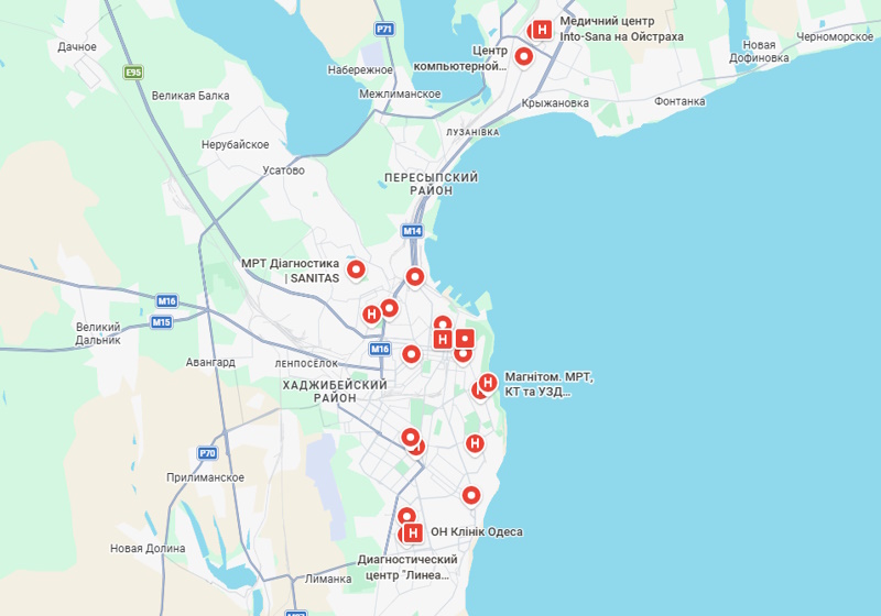 МРТ-центры Одессы