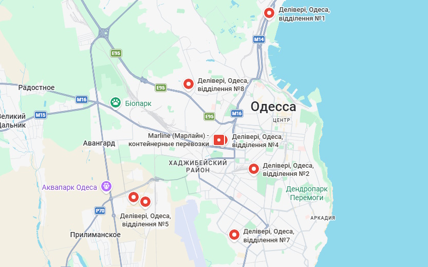 Delivery group в Одессе