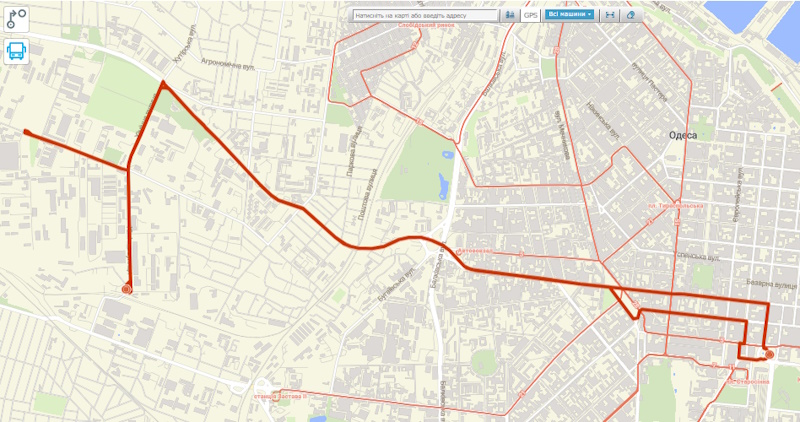 Троллейбус №8 в Одессе