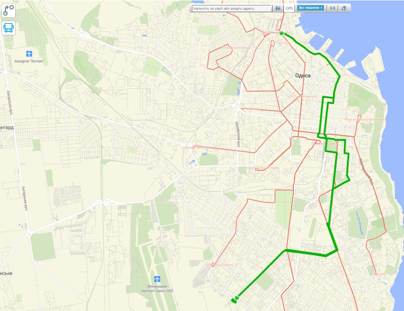 Троллейбус № 10 в Одессе
