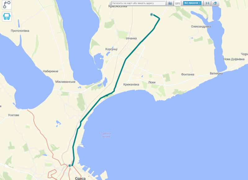 Трамвай № 6 в Одессе