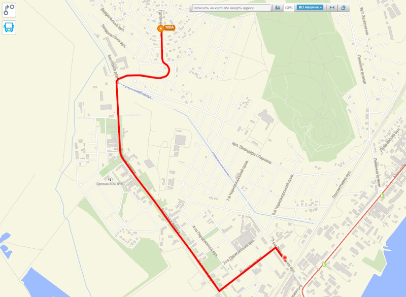 Маршрутка 105А