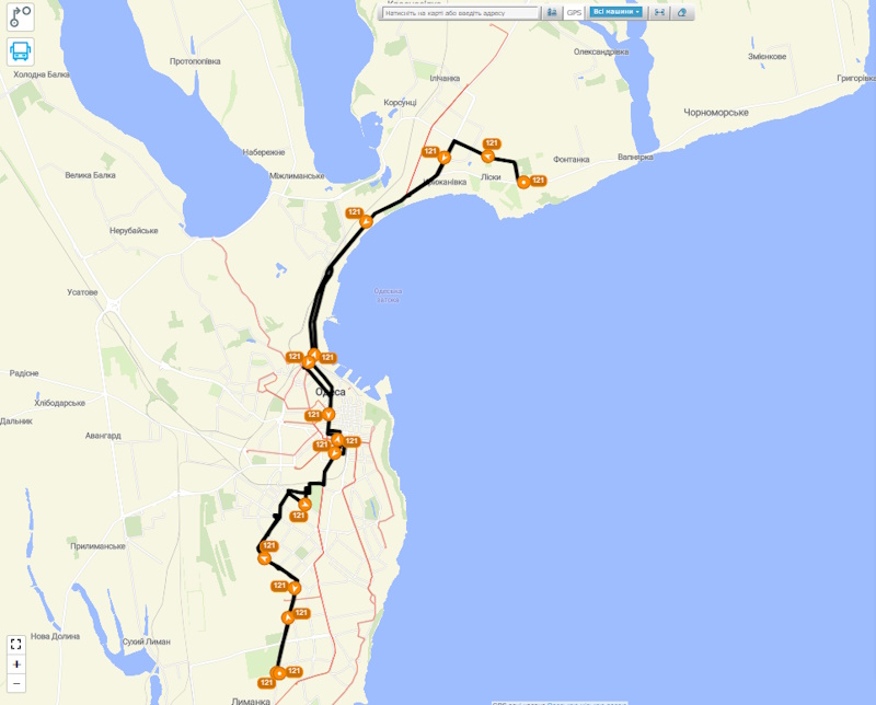 Маршрутка №121