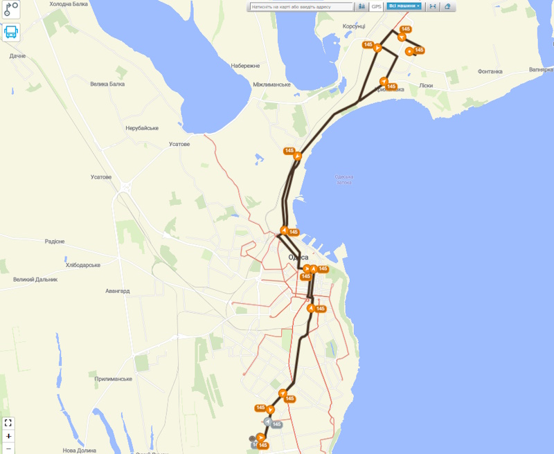 Маршрутка № 145