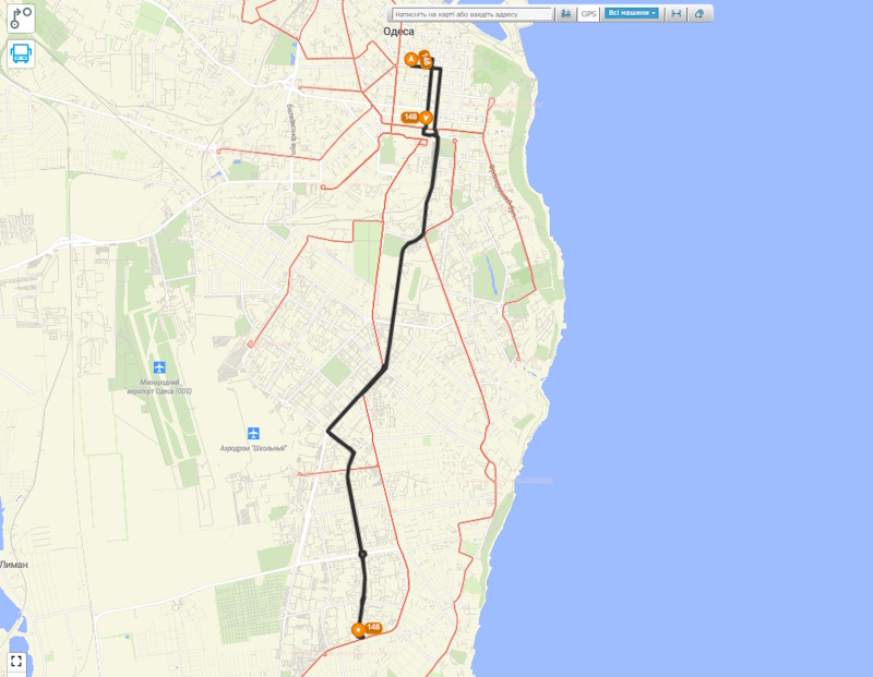 Маршрутка № 148