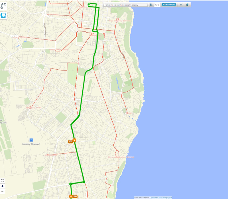 150-я маршрутка в Одессе