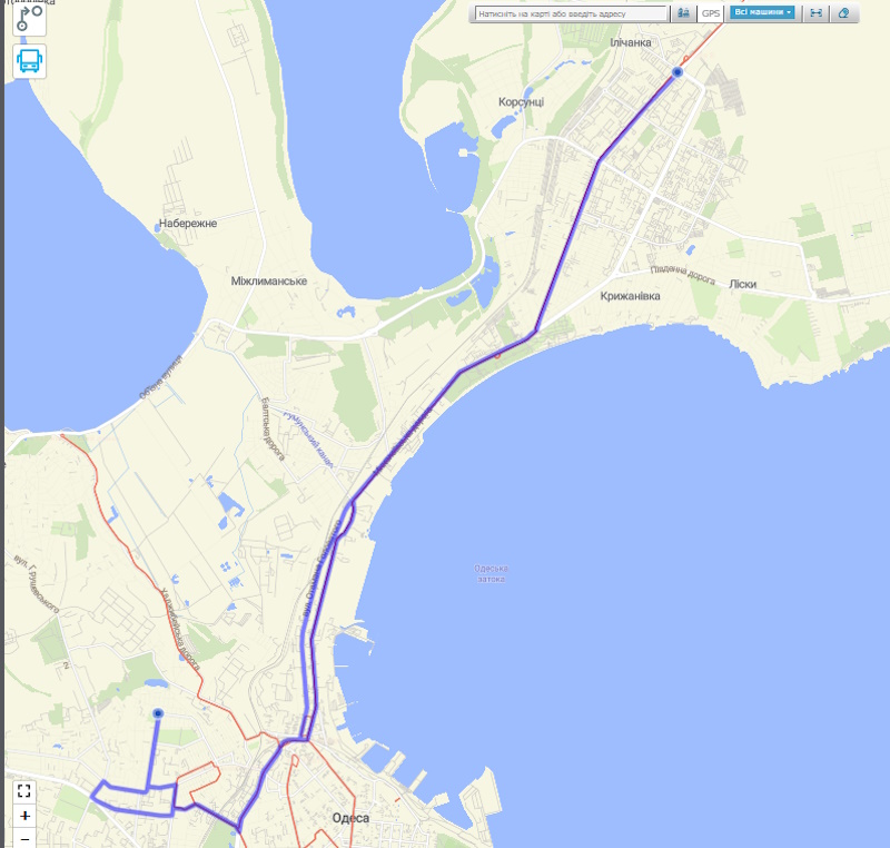 Маршрутка 165 в Одессе