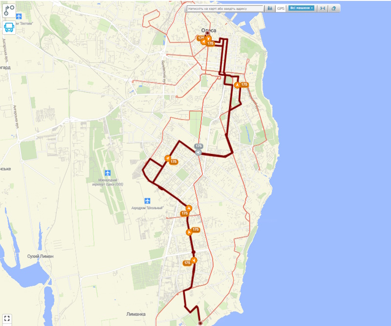 Маршрутка 175 в Одессе