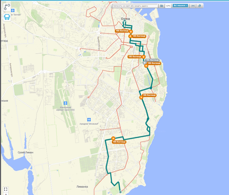 Маршрутка 185 Львовская