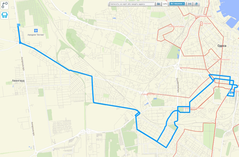 Маршрутка 202 в Одессе