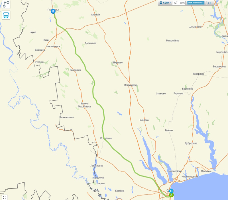 Электричка Одесса — Подольск