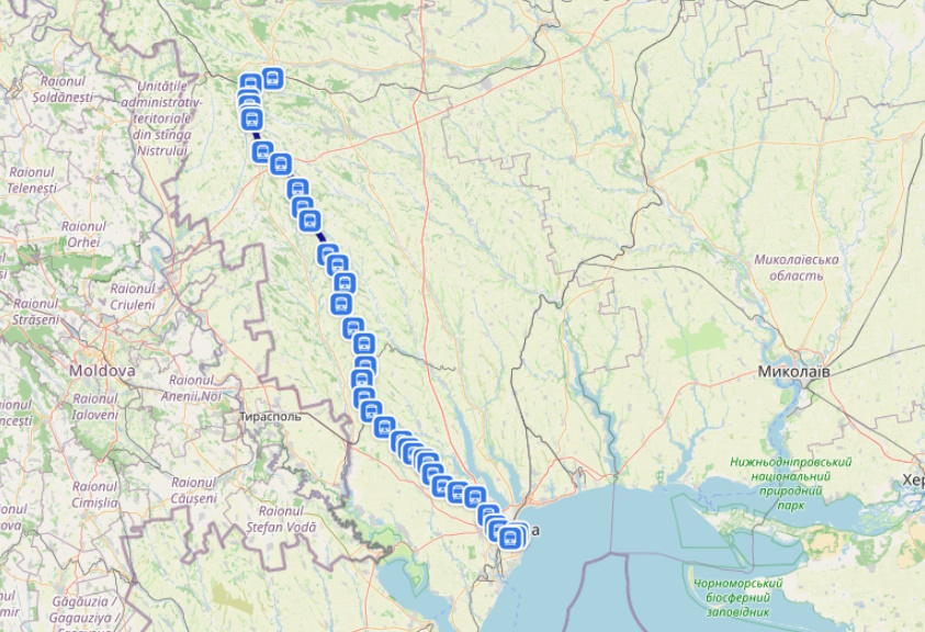 Электричка Балта — Одесса
