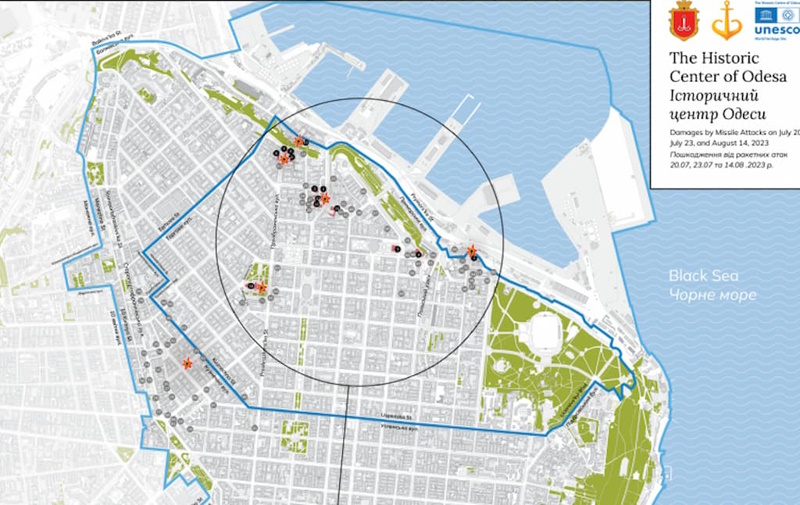 карта Одессы