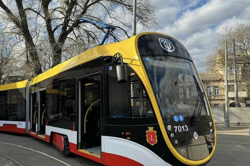 Трамвай №26 в Одессе