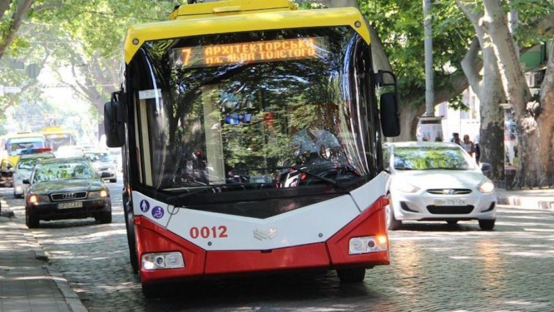 Одесский троллейбус № 7