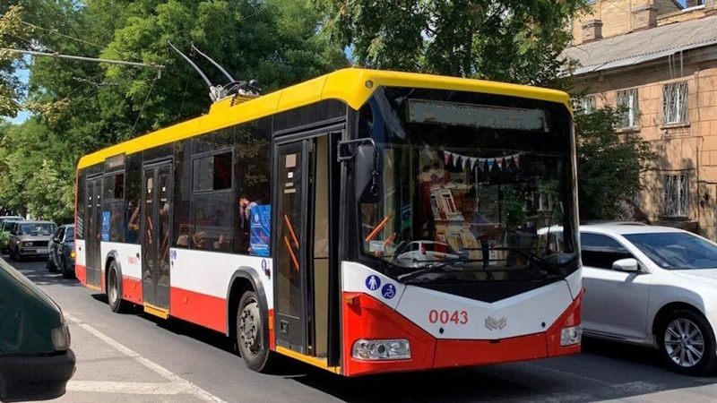 Троллейбус №8 в Одессе