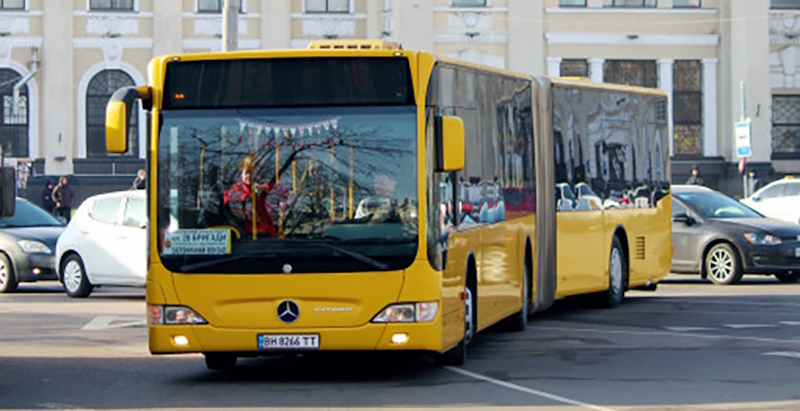 Автобус С2 в Одессе