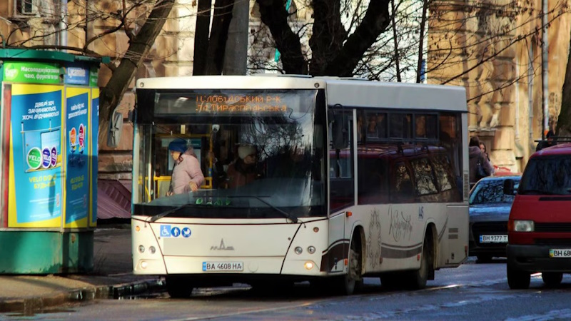 Автобус С3 в Одессе