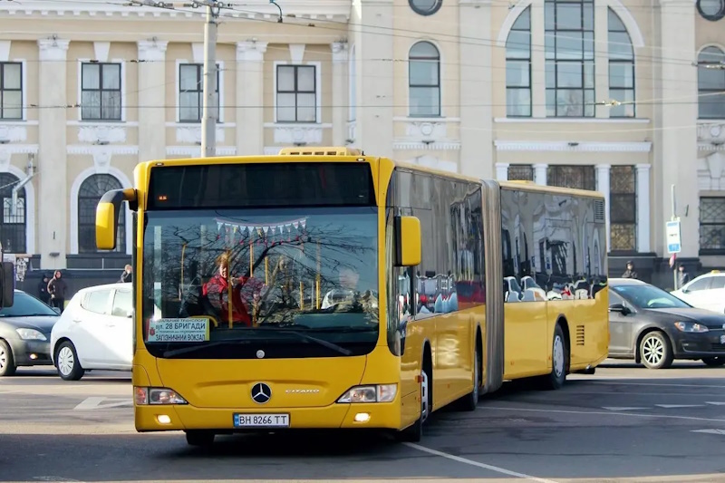 Автобус С4 в Одессе