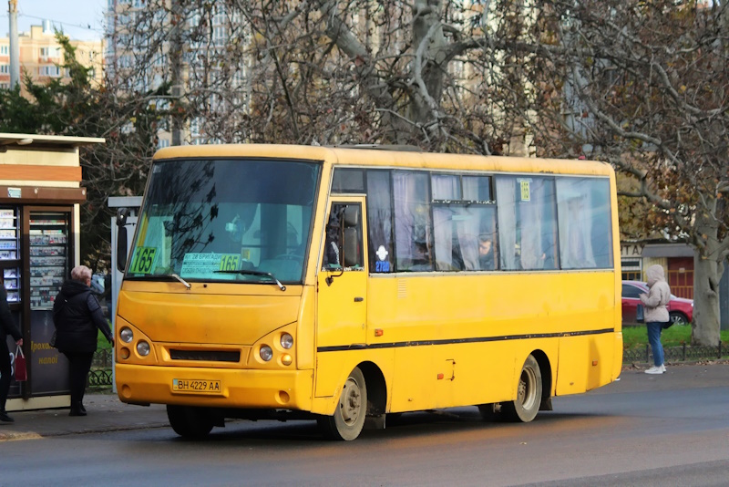 Маршрутка 165 в Одессе