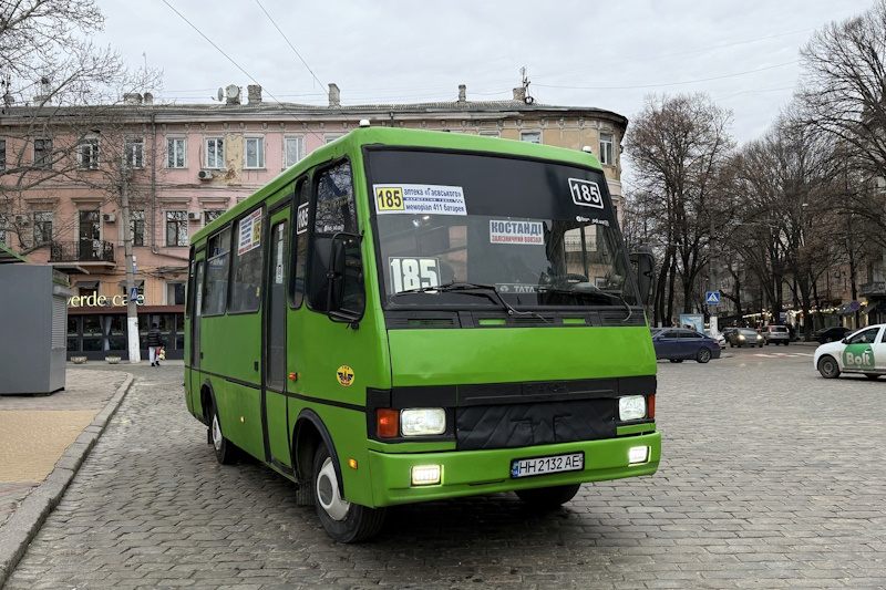 Маршрутка 185 в Одессе