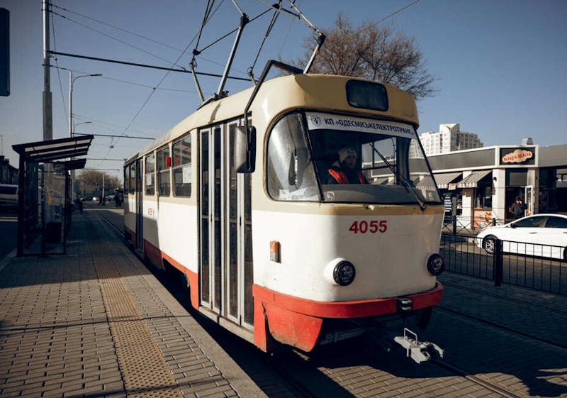 Трамвай №11 в Одессе