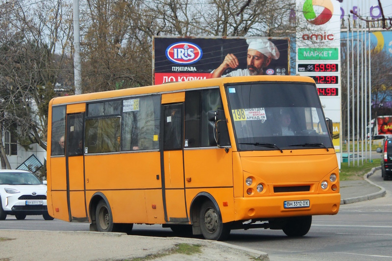 Маршрутка 198 в Одессе