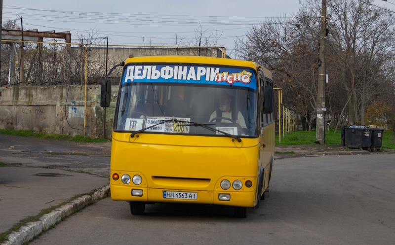 Маршрутка 208 в Одессе